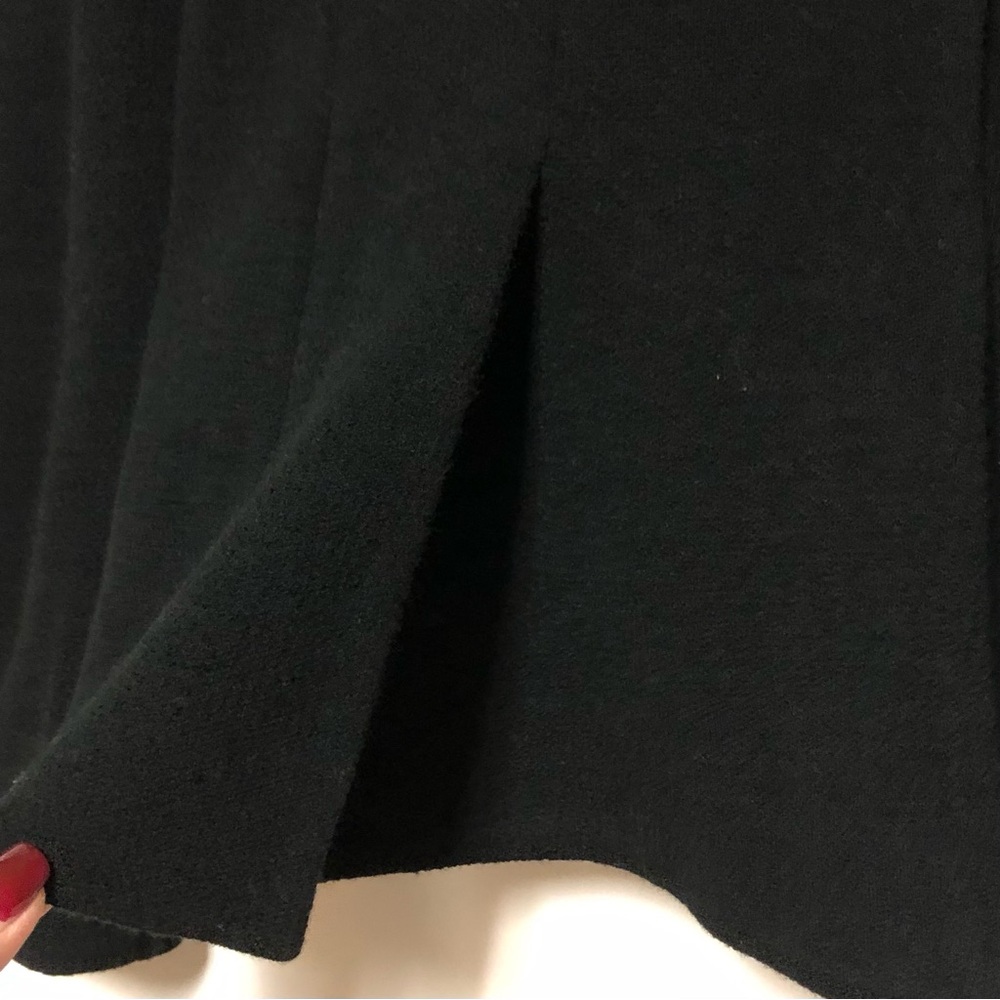 Armani Collezioni Wool Crepe Jacket Blazer Womens Size 10 Luxury Black Career - Picture 4 of 9